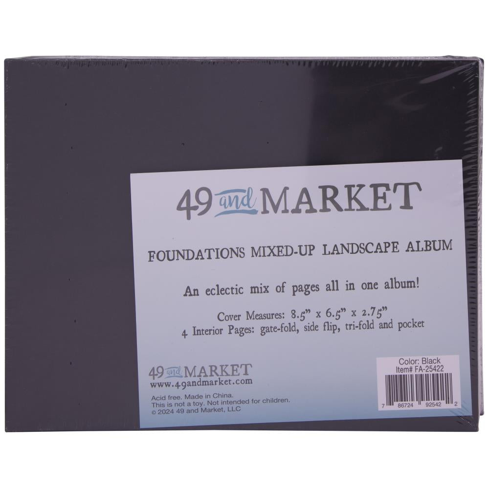 49 & Market Foundations Mixed Up Landscape Album - Black